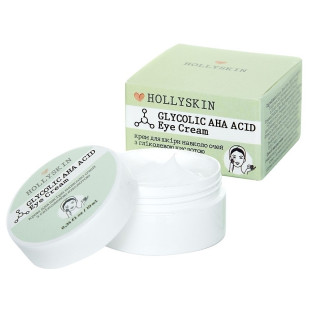 Крем для кожи вокруг глаз с гликолевой кислотой Hollyskin Glycolic AHA Acid Eye Cream 10 мл
